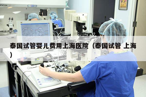 泰国试管婴儿费用上海医院（泰国试管 上海）
