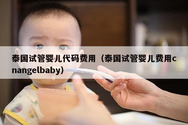 泰国试管婴儿代码费用（泰国试管婴儿费用cnangelbaby）