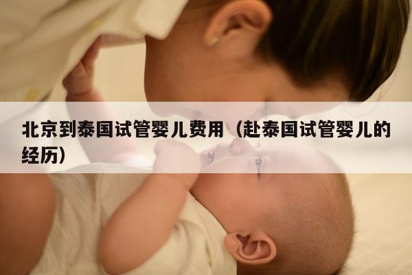 北京到泰国试管婴儿费用（赴泰国试管婴儿的经历）