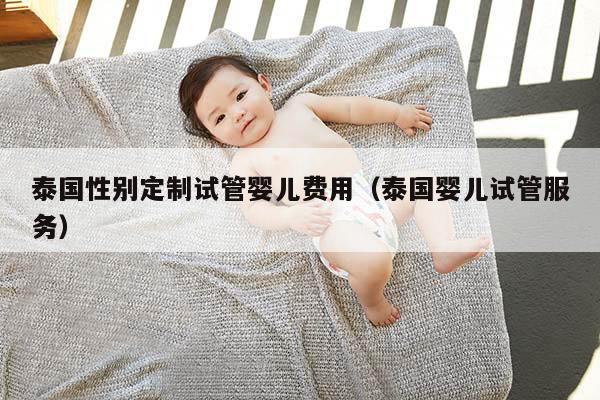 泰国XB定制试管婴儿费用（泰国婴儿试管服务）