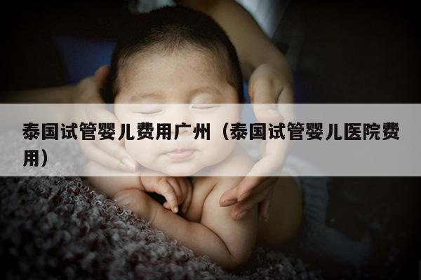 泰国试管婴儿费用广州（泰国试管婴儿医院费用）